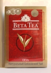 Пачка чёрного чая Beta Tea Opa