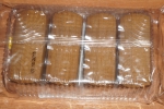 печенье имбирное "Хлебный спас" с молотым имбирем и корицей: на обратной стороне упаковки написана дата выпуска продукта
