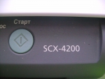 МФУ Samsung SCX 4200 Кнопка печати