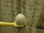 зубная паста "Ушастый нянь" первый зубик. Консистенция