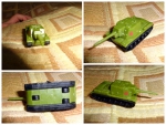 Шоколадный шар с сюрпризом "World of Tanks": танк (ИСУ)