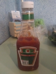 Итальянский кетчуп "Heinz"  Обратная маркировка