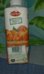 2 сторона упаковки Йогурт Вкуснотеево Питьевой с персиком 1,5%