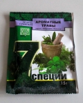 Ароматные травы (укроп, петрушка, базилик) Эко7продукт в упаковке
