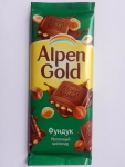 Шоколад Альпен Голд с фундуком