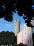 Таллин. Башня с флагом Эстонии