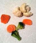 Качество овощей. Замороженные овощи Родная кухня Смесь с брокколи