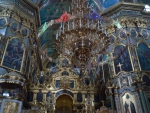 Внутри одной из церквей Почаевской лавры