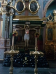 Внутри одной из церквей Почаевской Лавры