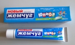 Зубная паста Новый жемчуг Яблоко + Мята Юниор