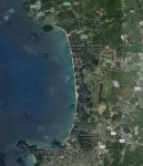 Пляж Банг Тао на картах гугл