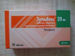 Упаковка таблеток Зульбекс