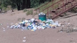 Посетители оставляют после себя горы мусора