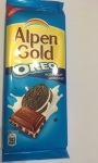 Шоколад Альпенд голд с Oreo