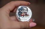 1$ "Год лошади" Банк Токелау 2014 г.