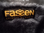 Эмблема Fassen внутри сапога