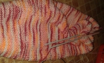 в процессе создания одеяла пэчворк