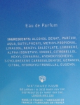 Состав парфюмерной воды Belara Mary kay