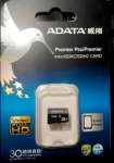 Карта памяти micro SDHC "ADATA" Premier 16 гб