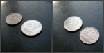 Сравнение с 5-ти рублевой монетой