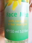Спрей для лица Oriflame Face Mist Cucumber & bur marigold (Огурец и череда)