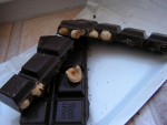 Шоколад в разломе