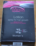 Упаковка лосьона-спрея MinoX 2 для роста волос 50 мл