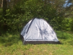 Палатка двухместная BestWay. Фото готового "дома"