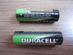 Аккумуляторы Duracell AA/HR6/1700 mAh