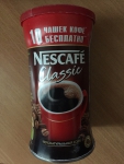 Кофе растворимый "Nescafe Classic".