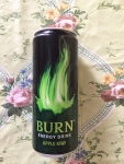 Энергетический напиток "Burn" Apple Kiwi.
