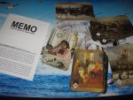 Настольные игры для детей Бэмби "МЕМО", карточки и книжка с описанием