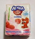 Коктейль молочный Агуша Я Сам вкус Малина 2,5%