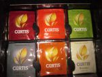 пакетики чая Curtis