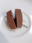 Молочный шоколад Dove Promises в разрезе