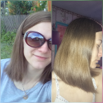 Волосы до и после