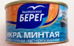 Слабосоленая пастеризованная икра минтая "Балтийский берег": название продукта