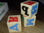 кубики алфавит