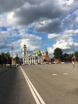 Центр Тулы. Вид на Кремль и Успенский собор.