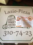 Доставка пиццы "Лацио Пицца" (Россия, Новосибирск) коробка