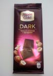 Плитка шоколада Alpen Gold dark темный с фундуком