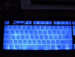 Клавиатура SVEN KB-C7300EL  вид в темноте