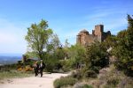 Замок Лоарре (Castillo de Loarre) Испания, Арагон вид на замок издалека