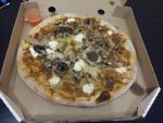 Большая грибная пицца