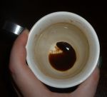 Осадок растворимого кофе