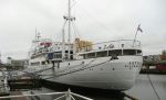 Научно-исследовательское судно «Витязь», вид с кормы