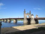 Мост Королевы Луизы, граница с Литвой
