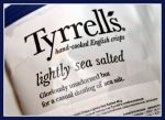 TYRRELLS hand-cooked English crisps lightly sea salted