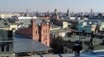 вид на Москву с площадки смотровой