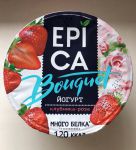 Йогурт Epica Bouquet клубника-роза